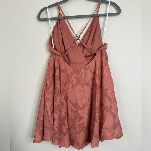 LULUS Days of Beauty Rose Pink Burnout Floral
Skater Dress M NWT - Picture 7 of 10